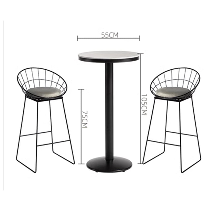 Chunting chair(Price please ask customer service) Rock table bar high table home three-piece set