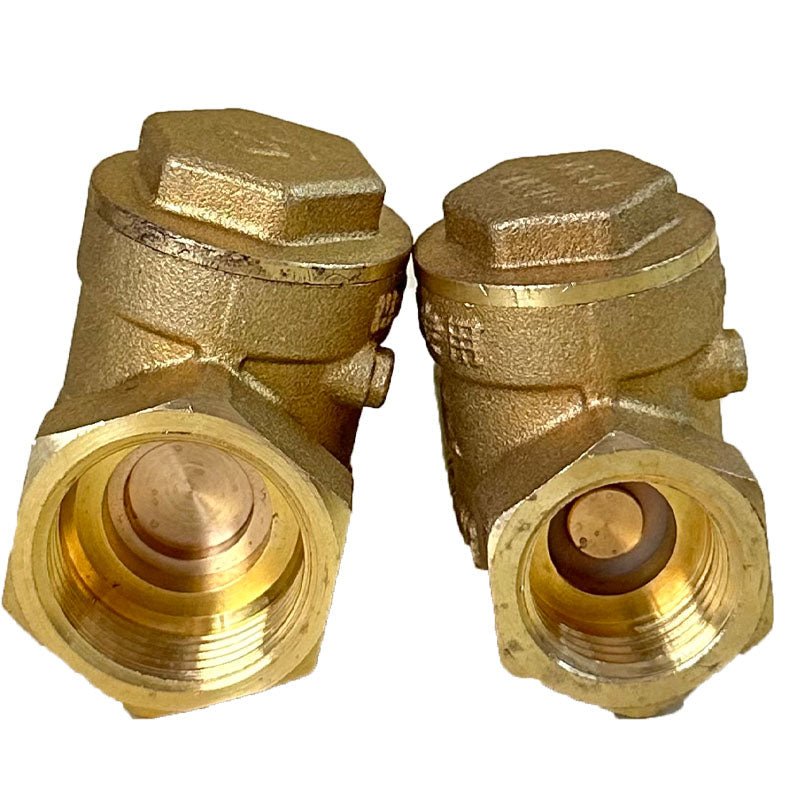Bozheng Brass check valve 15(small)(Price please ask customer service) Water pipe check valve Check valve