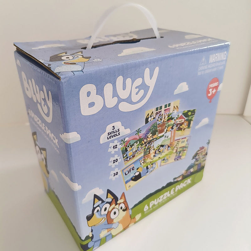HAISHENG BLUEY Puzzle Puzzle Toys Children's Cartoon Anime Puzzle