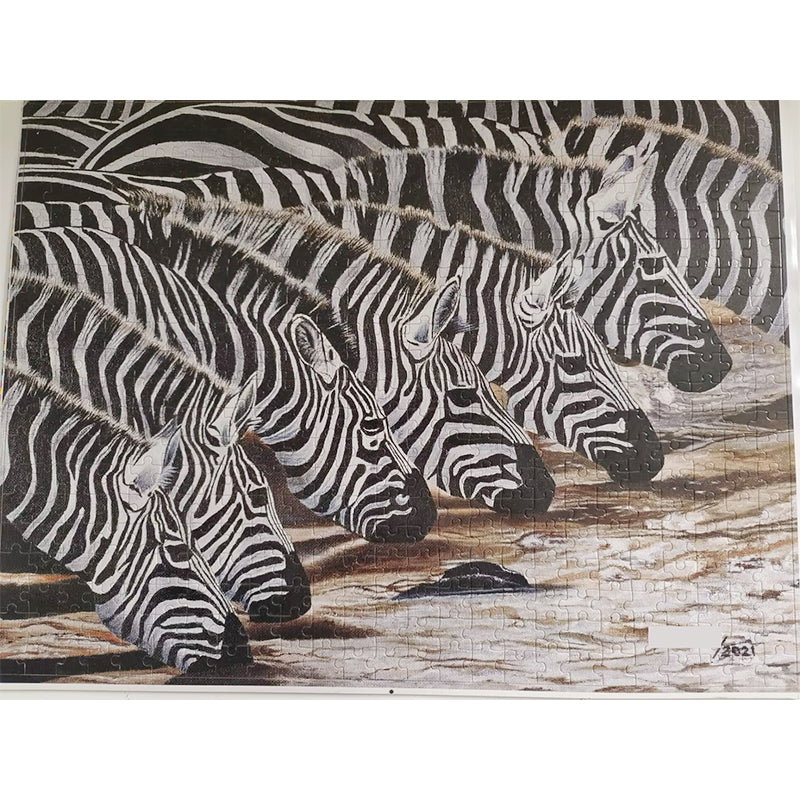 HAISHENG zebra puzzle Puzzle Puzzle Toys Children's Cartoon Anime Puzzle