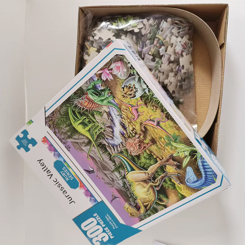 HAISHENG Dinosaur 2 puzzle Puzzle Puzzle Toys Children's Cartoon Anime Puzzle