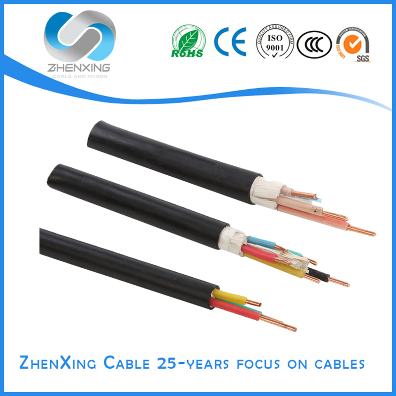ZHENXING Copper core cross-linked polyethylene insulated PVC sheathed power cable High polymer polyethylene wire Flame retardant insulated aluminum wire wire