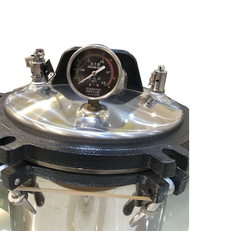 BINJIANG Portable Pressure Steam Sterilizer-Coal and Electricity Dual Use Solid Sterilization Automatic protection