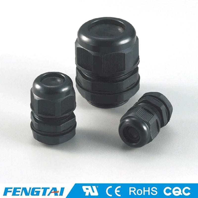 FENGTAI Size IP68 Cable Connector PA Material Waterproof Plastic Nylon Pg Cable Gland