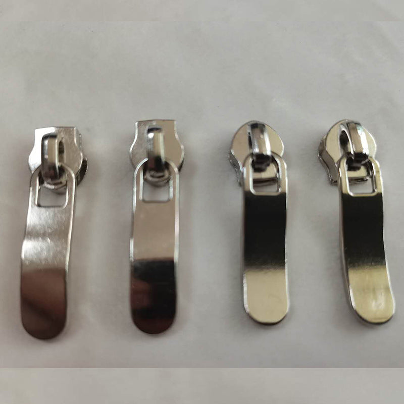 ANXIN No. 5 big bent slider zipper puller wholesale supply wholesale zipper can be set zipper puller zipper puller factory Detachable zipper head, luggage zipper head, nylon resin zipper head
