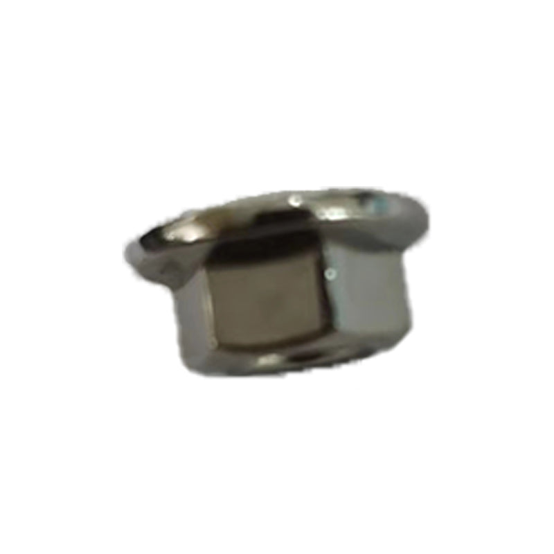 BOLIHAO Galvanized cross flange screw with teeth locking anti slip pad nut, galvanized fine tooth with teeth flange nut