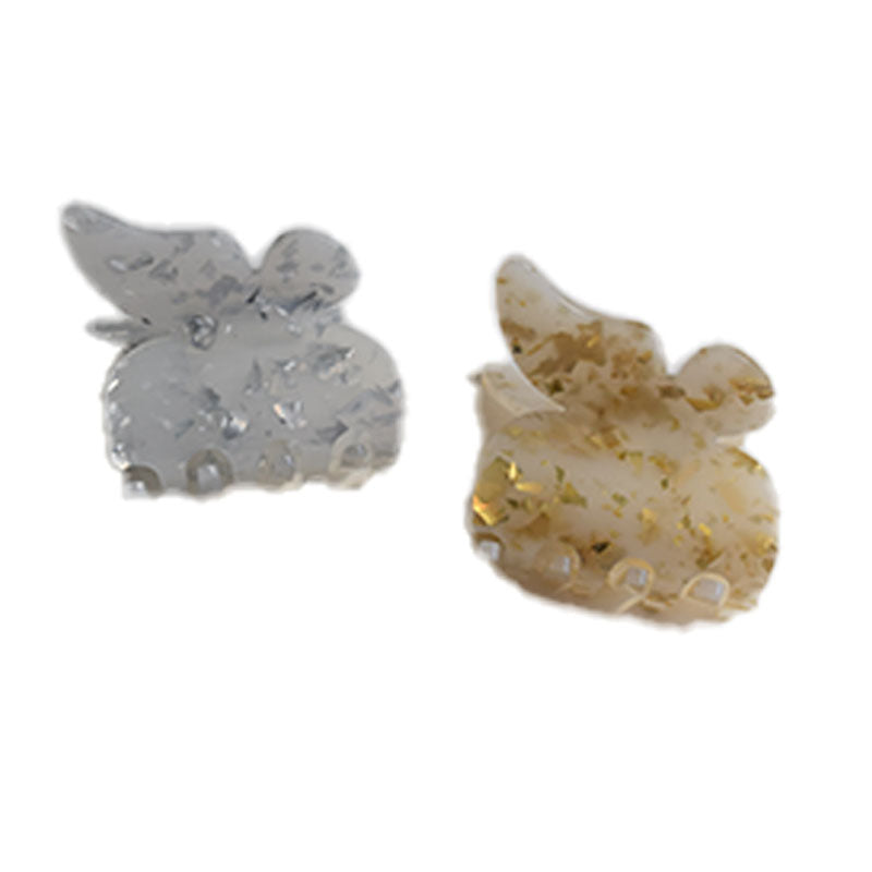 CHUANYANG Plastic hair clips Super Immortal Romantic Butterfly Grab Clip French Style Hair Grab Advanced Butterfly Hair Card