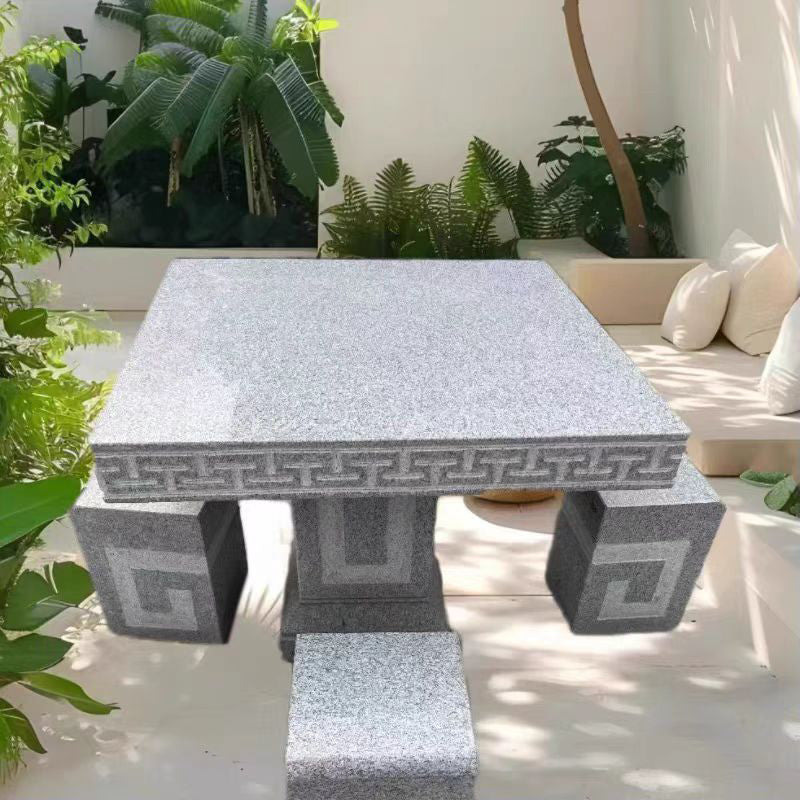 Xinyu Granite table series(Price please ask customer service) Outdoor marble table Park stone table