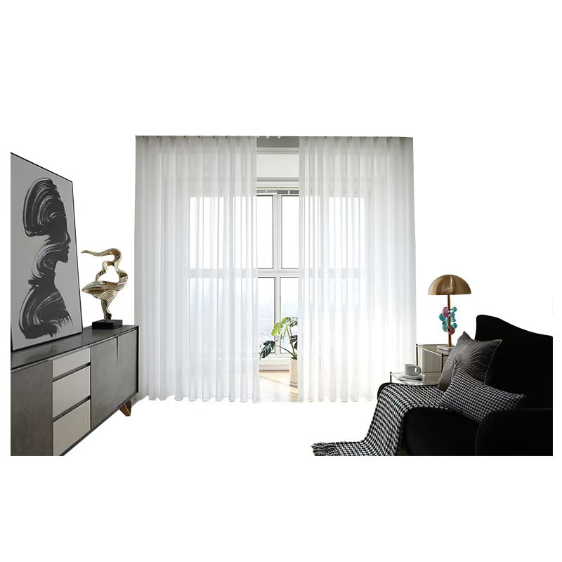Xinyuan Velveteen Starting from 100 metres Phantom Veil Curtains White Veil