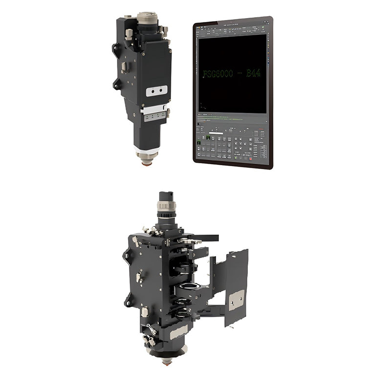 YueGe Large format flat surface fibre laser cutting machine Bench-top fiber laser cutting machine Fixed table fiber laser cutting machine