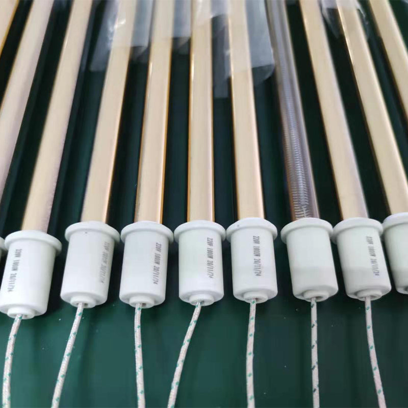 Flawless Medium wave infrared radiation heating tube(Price please ask customer service)Semi-gold-plated heating tube Electric Heating Tube
