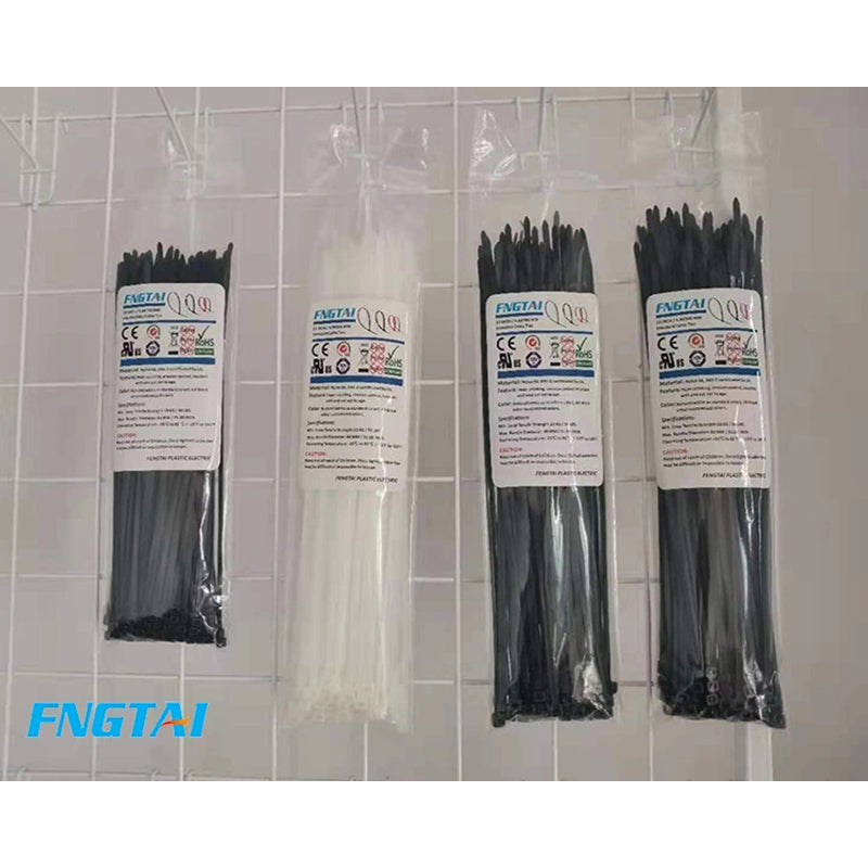 FENGTAI PA66 High Strength High Quality Self-Locking Plastic Nylon Cable Ties