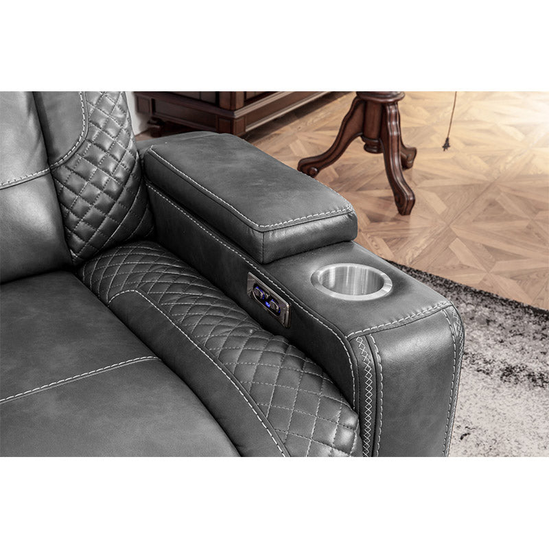 CHUANYANGJIASI 820012T triple + double + single double electric sofa First class space single person sofa, lazy person leisure sofa, multifunctional electric living room sofa