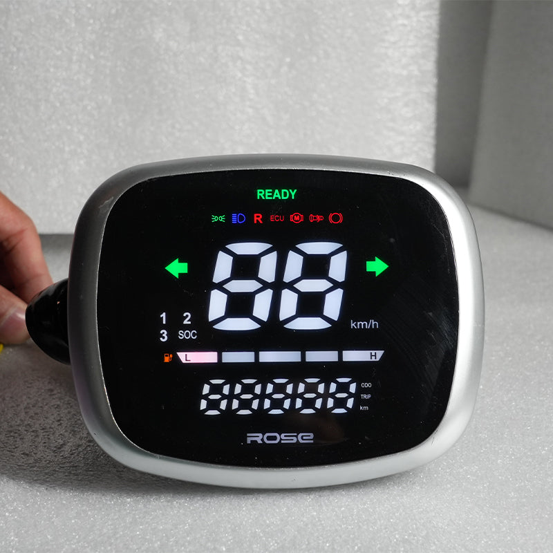 YaHong Hengda Mile Electric Vehicle Motorcycle Instrumentation(Price please ask customer service)Dashboard LCD