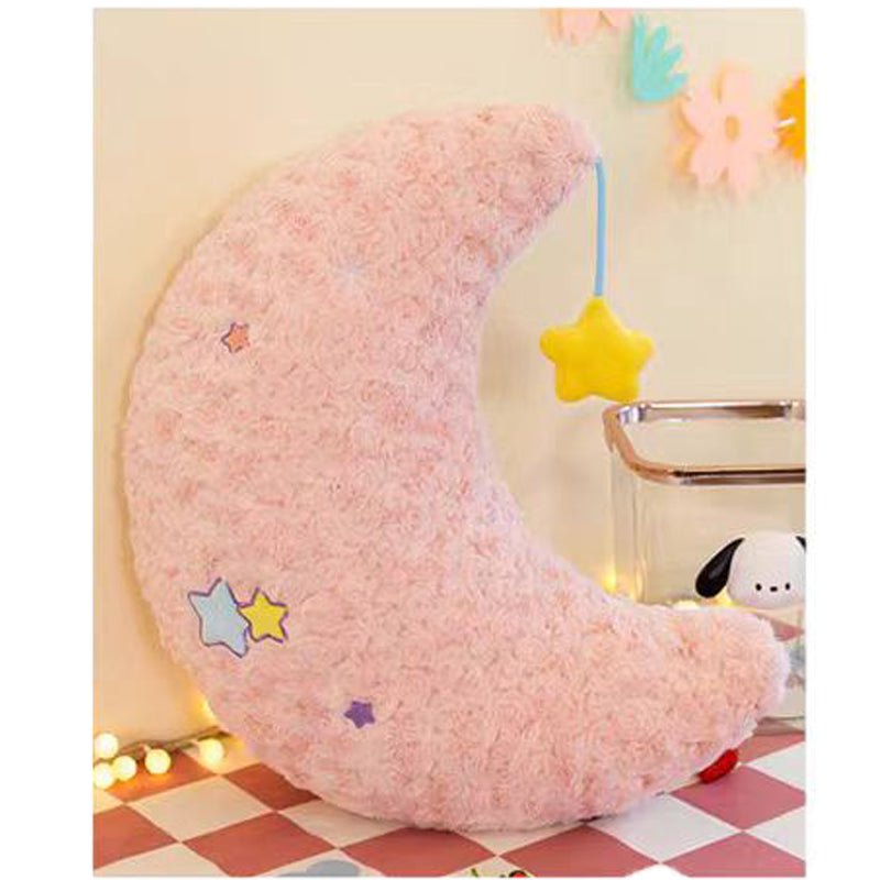 Xuqian A stuffed animal throw pillow Size 50 cm Little cartoon star doll girl gift