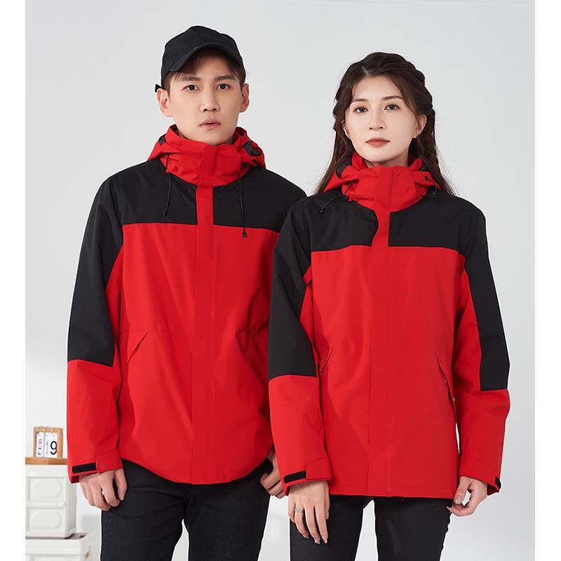 ZHENGNENGLIANG Outdoor casual jacket 2208 Customized waterproof assault suit for couples, outdoor windproof jacket, outdoor detachable windproof jacket