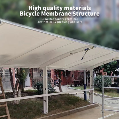 YunGuo Bicycle Membrane Structure(Price please ask customer service)Electric Vehicle Parking Shed Sunshade Canopy