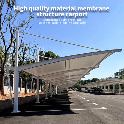 YunGuo Membrane carport(Price please ask customer service)Charging Pile Shed Carport Outdoor Shade