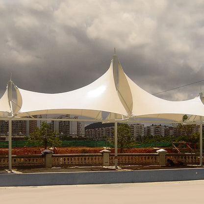 YunGuo Landscape Membrane Structure(Price please ask customer service)Grandstand Landscape Shed Outdoor Scenic Park Shed