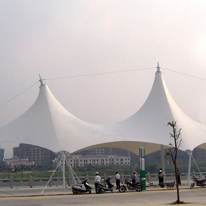 YunGuo Landscape Membrane Structure(Price please ask customer service)Grandstand Landscape Shed Outdoor Scenic Park Shed