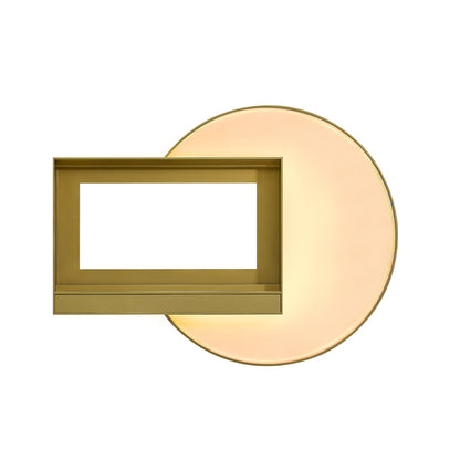 YuanHe TV frame(Price please ask customer service)Background Cabinet Built-in