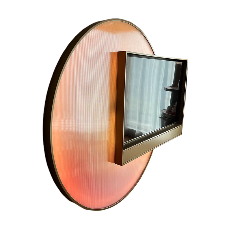 YuanHe TV frame(Price please ask customer service)Background Cabinet Built-in