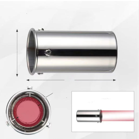 ChangXin K256 Car exhaust round tailpipe 76mm*150mm Tailpipe Exhaust Car Conversion silencer