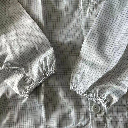 Yakewei Dustless anti-static coats Starting batch of single size 50 pieces Size:S M L XL 2XL 3XL 4XL 5XL 6XL(Ask customer service for specific details)Long Overalls Dustproof clothing split