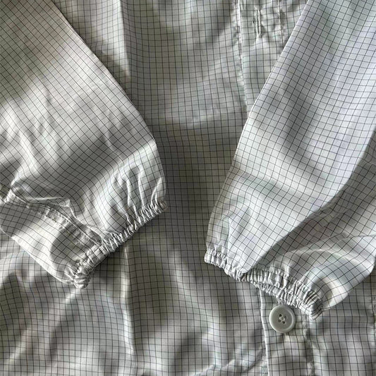 Yakewei Dustless anti-static coats Starting batch of single size 50 pieces Size:S M L XL 2XL 3XL 4XL 5XL 6XL(Ask customer service for specific details)Long Overalls Dustproof clothing split