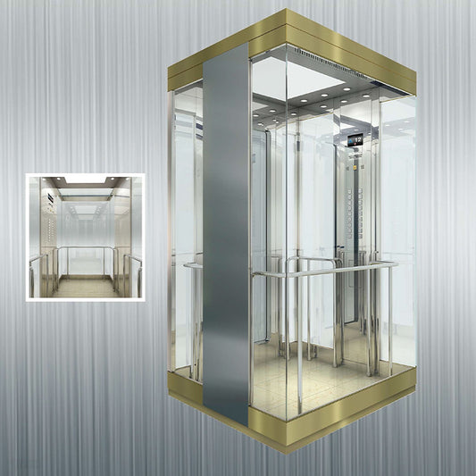 Changao Passenger Sightseeing Lift(Price please ask customer service)  Home elevator small lift platform villa compound elevator