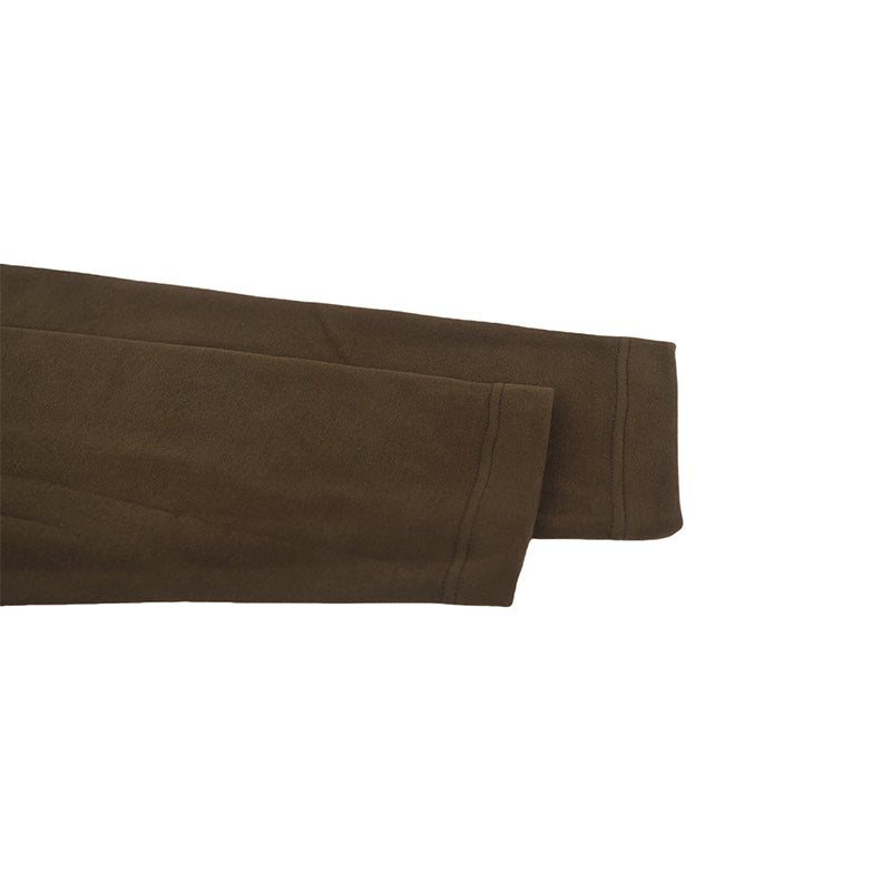 AB Men's one-inch base in puffy double-faced fleece Starting batch 200  Soft all-in-one skin-friendly base shirt