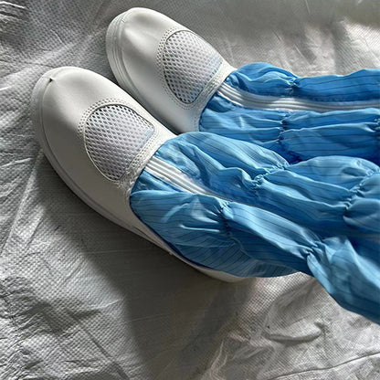 Yakewei PVC sole dust-free anti-static shoes Size: 36-47 Starting batch of single size 50 pairs(Ask customer service for specific details)Thickened  Soft sole