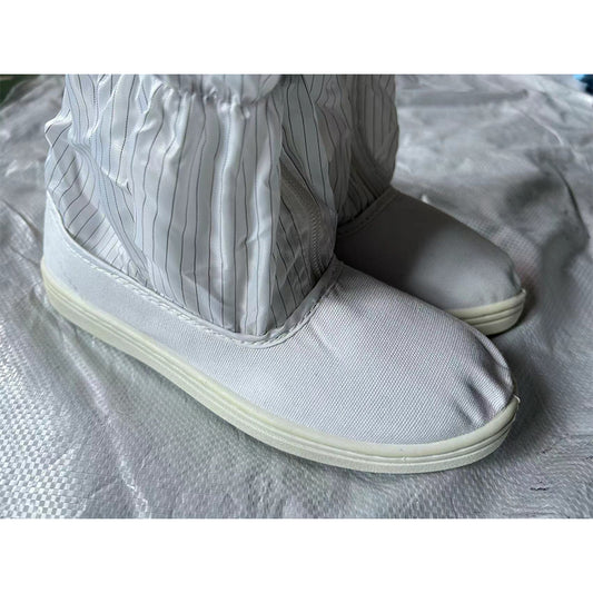 Yakewei PVC sole dust-free anti-static shoes Size: 36-47 Starting batch of single size 50 pairs(Ask customer service for specific details)Thickened  Soft sole