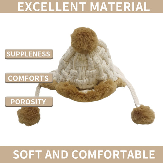 YuXiang Hat winter wool Thunderbolt hat Korean cycling windproof winter warm ear protection thickened velvet cold Cotton cap Ear protection cap Big head circumference furry