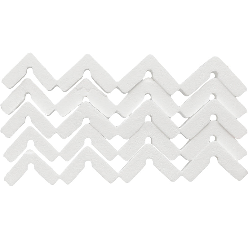 ChangJia L-shaped foam corner protectors (customizable) 15*95*250*500mm+20kg/m3(Price please ask customer service)Foam dividers Anti-vibration strips