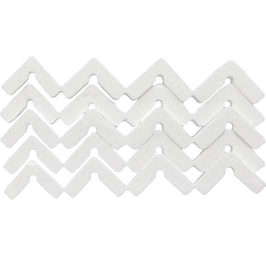 ChangJia L-shaped foam corner protectors (customizable) 15*95*250*500mm+20kg/m3(Price please ask customer service)Foam dividers Anti-vibration strips