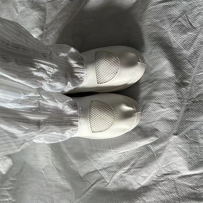 Yakewei PVC sole dust-free anti-static shoes Size: 36-47 Starting batch of single size 50 pairs(Ask customer service for specific details)Thickened  Soft sole