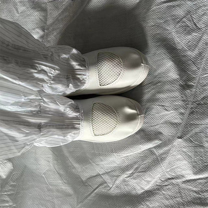 Yakewei PVC sole dust-free anti-static shoes Size: 36-47 Starting batch of single size 50 pairs(Ask customer service for specific details)Thickened  Soft sole