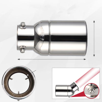 ChangXin K286 Car exhaust round tailpipe 89mm*160mm stainless steels heat-resistant thicken