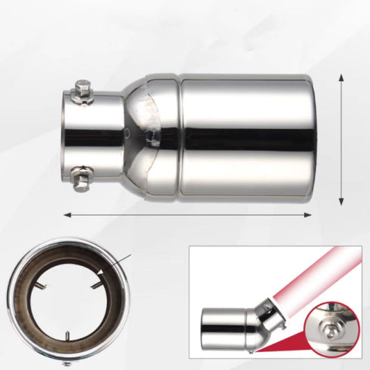 ChangXin K286 Car exhaust round tailpipe 89mm*160mm stainless steels heat-resistant thicken