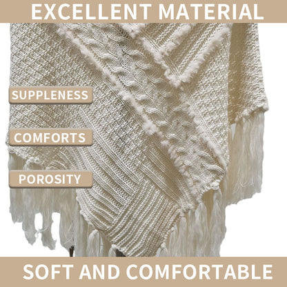 YuXiang New apricot tassel knit sweater high neck spring and autumn retro ladies sweater twill long sleeve Lazy style Thin section