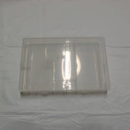Dongjie Tool box(Price please ask customer service) Tool storage transparent Divided cell box