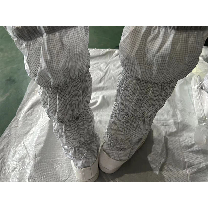 Yakewei SPU sole anti-static shoes 0.25 mesh long tube Starting batch of single size 50 pairs Size: 36-47(Ask customer service for specific details)Leather Dust-free shoes