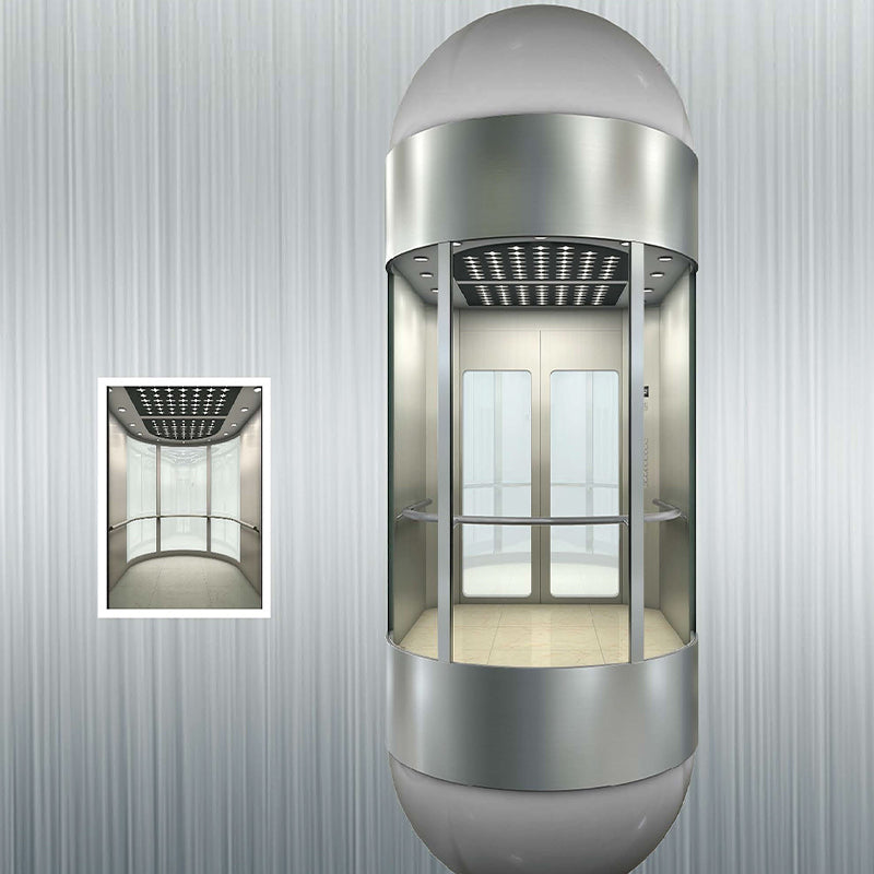 Changao Passenger Sightseeing Lift(Price please ask customer service)  Home elevator small lift platform villa compound elevator