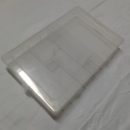 Dongjie Tool box(Price please ask customer service) Tool storage transparent Divided cell box