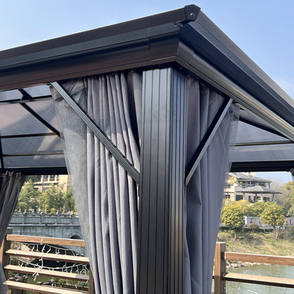 YinShiSheng Idle Cloud Pavilion YS1029 3.65X4.85M（12'x16'）Starting lot size 20 Garden Aluminium Gazebo