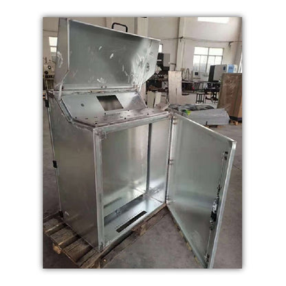 CHENKAI  Sheet metal 05  Laser cutting of sheet metal parts and welding of stainless steel plates