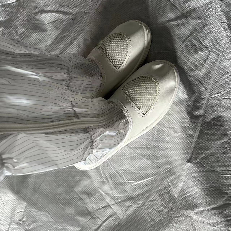 Yakewei PVC sole dust-free anti-static shoes Size: 36-47 Starting batch of single size 50 pairs(Ask customer service for specific details)Thickened  Soft sole