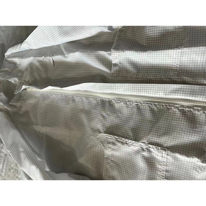 Yakewei Dustless anti-static coats Starting batch of single size 50 pieces Size:S M L XL 2XL 3XL 4XL 5XL 6XL(Ask customer service for specific details)Long Overalls Dustproof clothing split