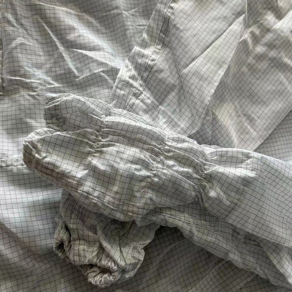 Yakewei Dustless anti-static one-piece suit Size:S M L XL 2XL 3XL 4XL 5XL 6XL Starting batch of single size 50 pieces(Ask customer service for specific details)workwear  dustproof